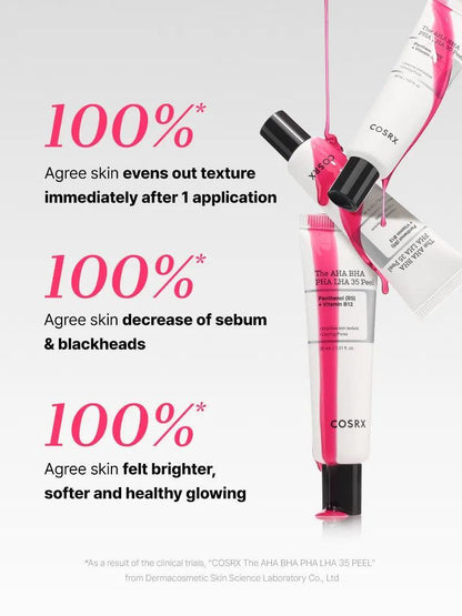 COSRX - The AHA BHA PHA LHA 35 Peel 30ml
