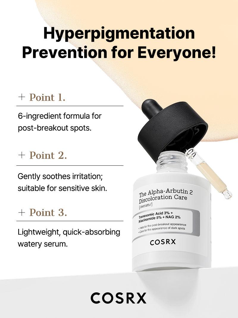 COSRX - The Alpha-Arbutin 2 Discoloration Care Serum 20ml