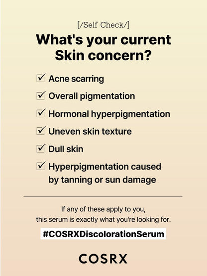 COSRX - The Alpha-Arbutin 2 Discoloration Care Serum 20ml