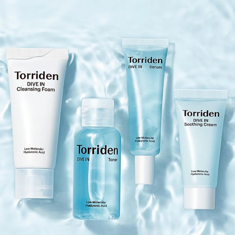 TORRIDEN – DIVE-IN Skin Care Trial Kit – 4 pcs