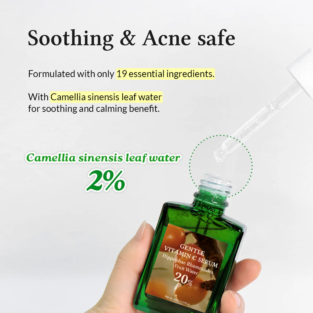 Gentle vitamin C serum