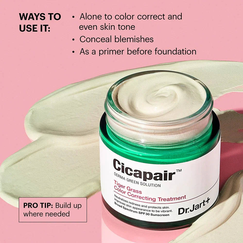 Dr. Jart Cicapair Tiger Grass Colour Correcting Treatment 50ml