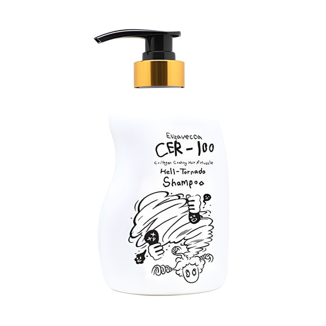 Elizavecca - CER-100 Collagen Coating Hair A+ Muscle Tornado Shampoo 500ml