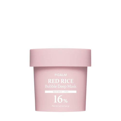 P.CALM - Red Rice Bubble Deep Mask 90g