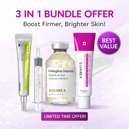 Elvarea 3-in-1 Skincare Bundle – Firm, Bright & Hydrate