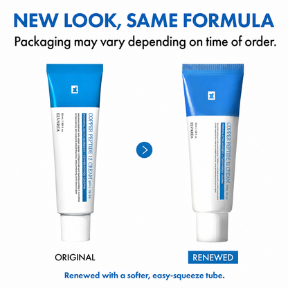 ELVAREA Copper Peptide 12 Cream | Firming & Hydrating Face Cream 50ml