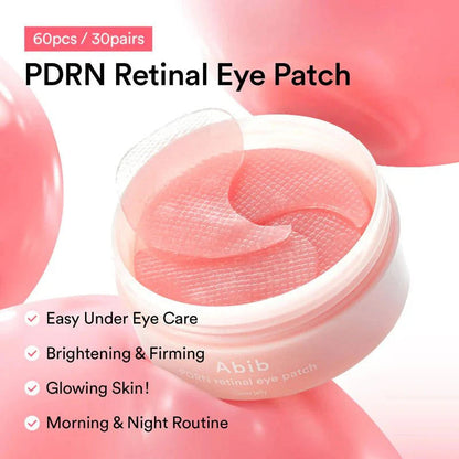 Abib - PDRN Retinal Eye Patch Glow Jelly 60 Patches