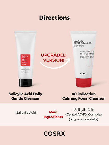 COSRX - AC Collection Calming Foam Cleanser