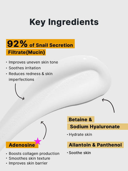 COSRX - Advanced Snail 92 All In One Cream - Tube 100g