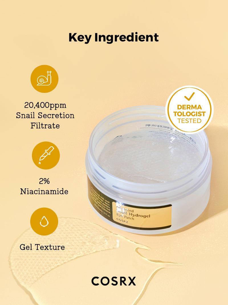 COSRX - Advanced Snail Hydrogel Eye Patch - 60 PCS