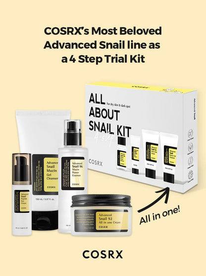 COSRX - All About Snail Kit 4 pc kit