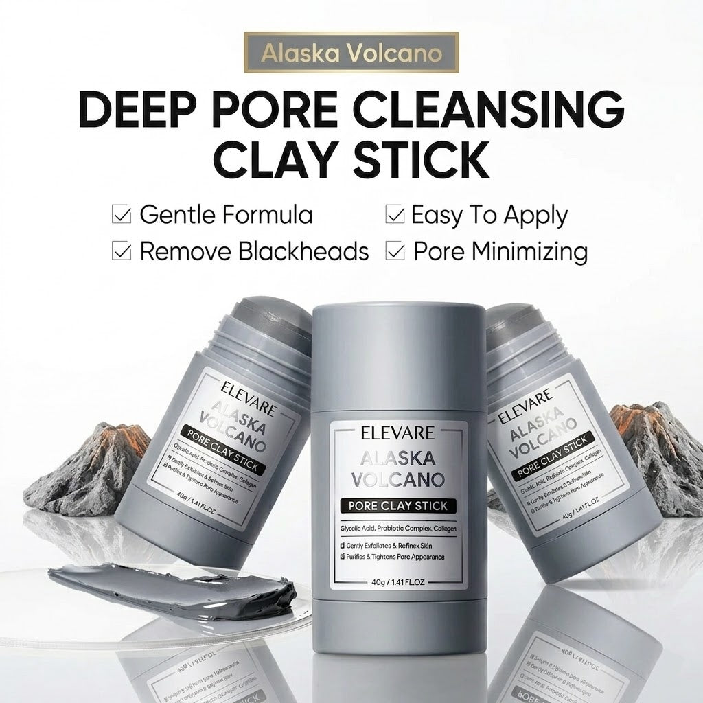 Alaska Volcano Pore Clay Stick
