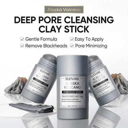 Alaska Volcano Pore Clay Stick