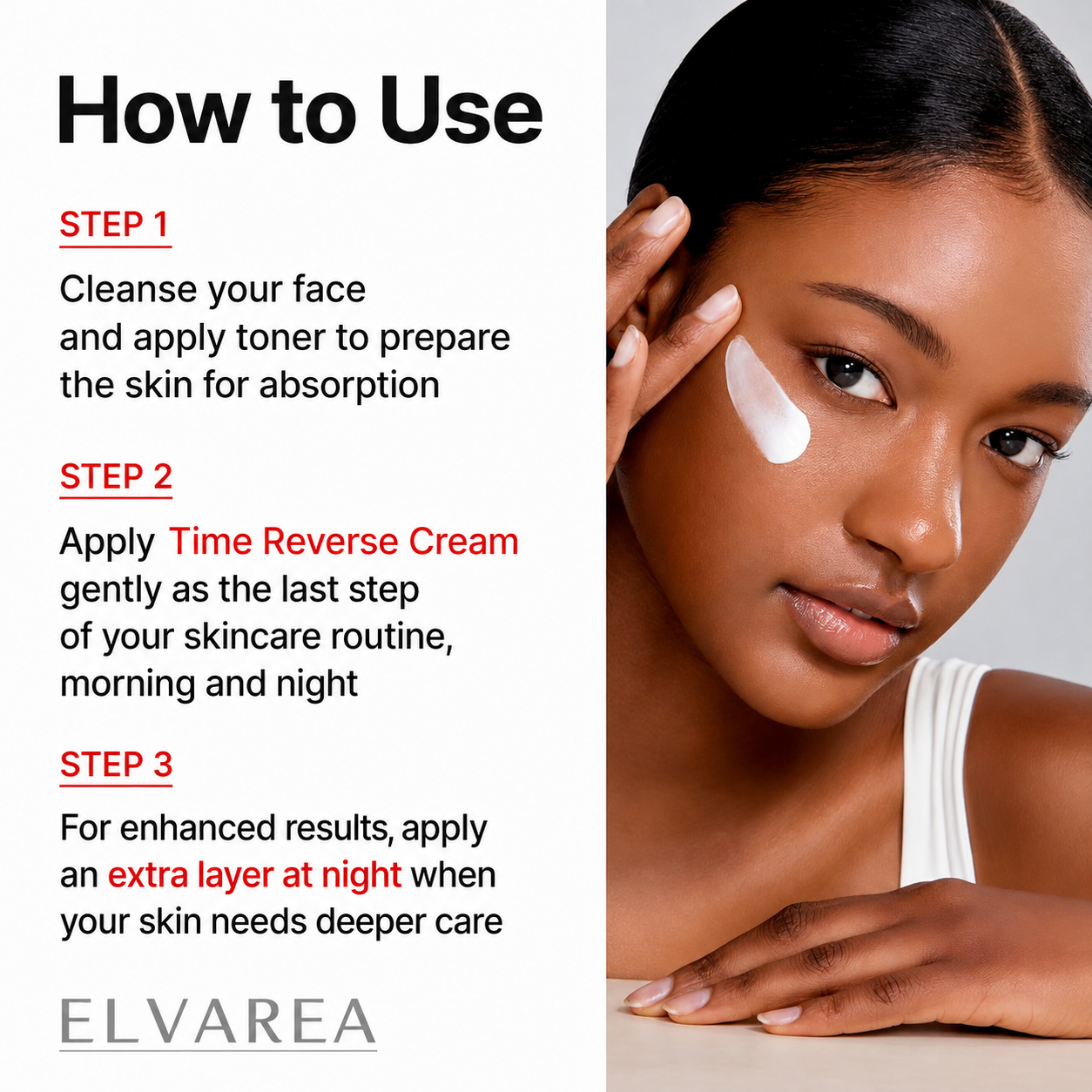 ELVAREA Time Reverse Madeca Cream