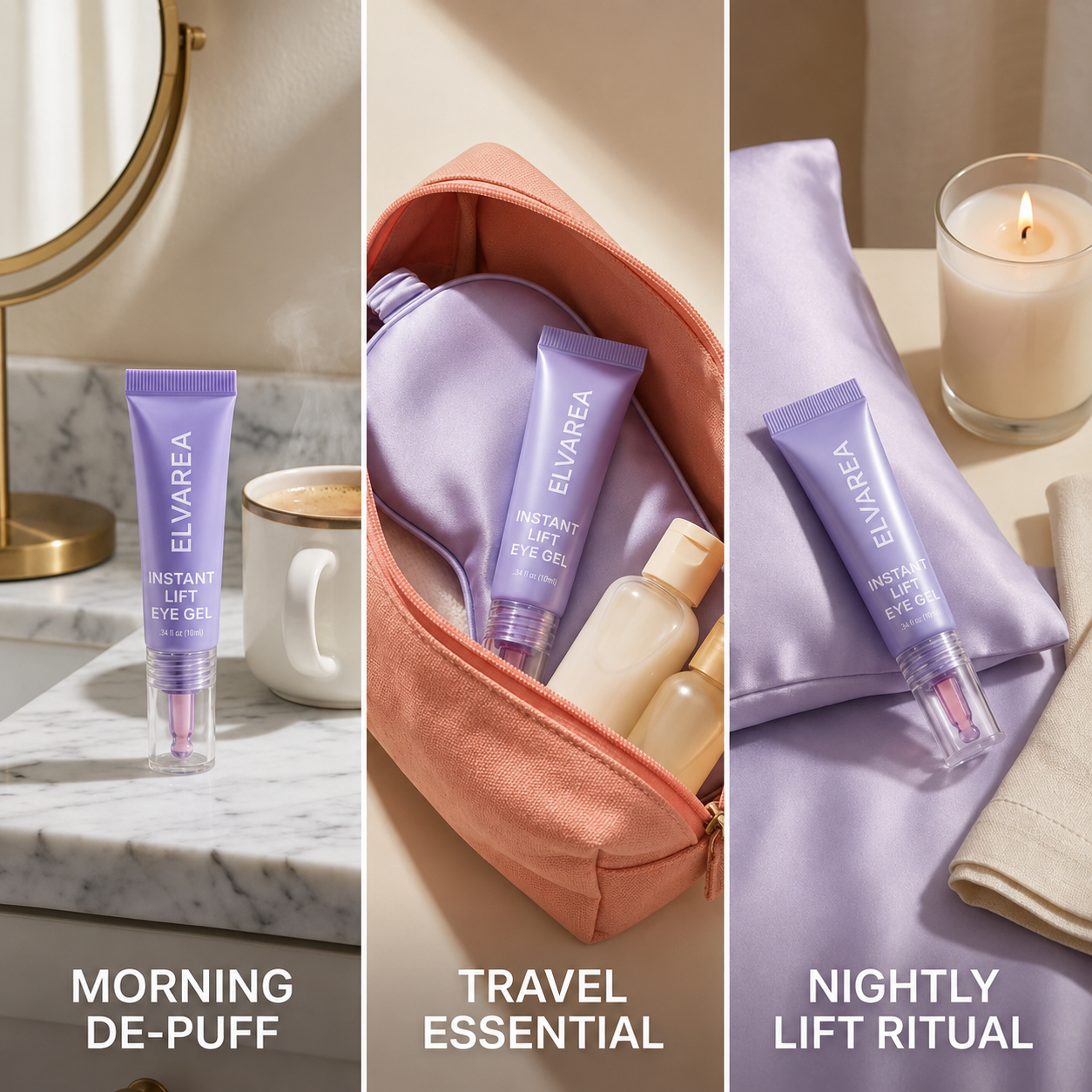 ELVAREA Instant Eye Lift Gel | Firming & Brightening Formula