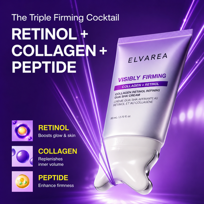 ELVAREA Retinol Collagen Gua Sha Firming Cream