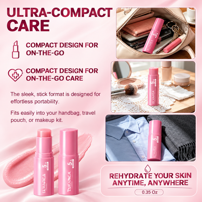 ELVAREA Pink Collagen Multi Balm Stick