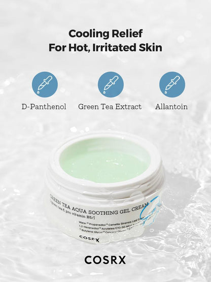 COSRX - Hydrium Green Tea Aqua Soothing Gel Cream 50 ml
