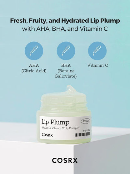 COSRX - Lip Plump Refresh AHA BHA Vitamin C Plumper 20g