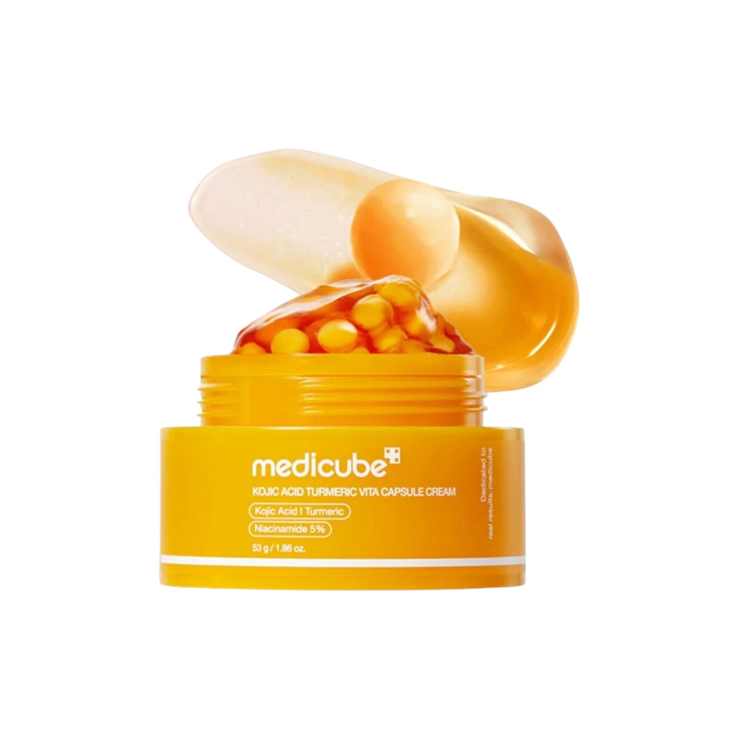 MEDICUBE - Kojic Acid Tumeric Vita capsule Cream 53g
