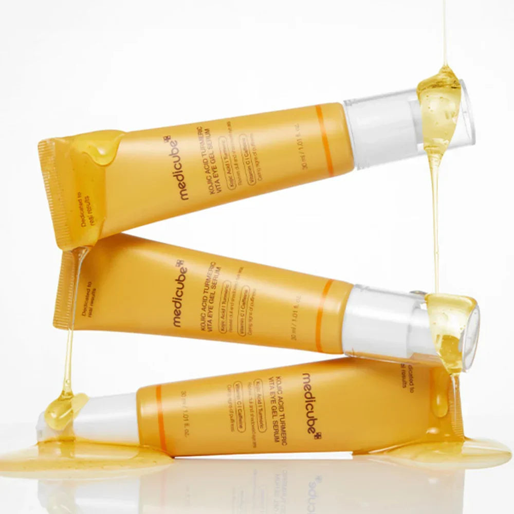 MEDICUBE - KOJIC ACID TURMERIC VITA EYE GEL SERUM 30ml