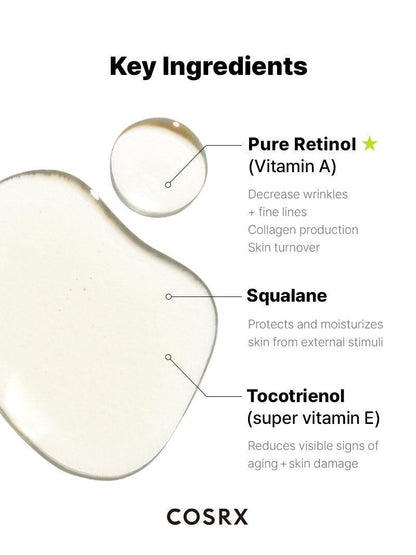 COSRX - The Retinol 0.5 Oil 20ml